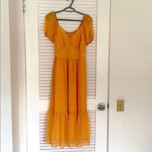 Orange dress size L